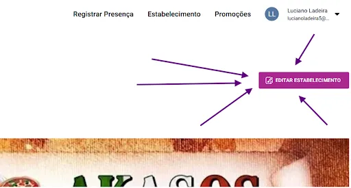 Editar os dados da sua empresa