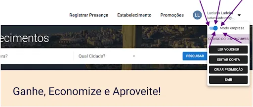 Ative o Modo Empresa