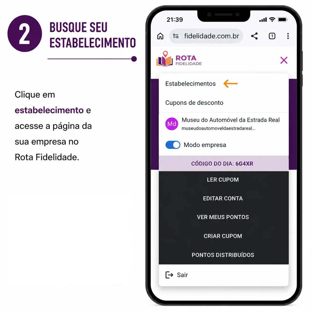 Ative o Modo Empresa