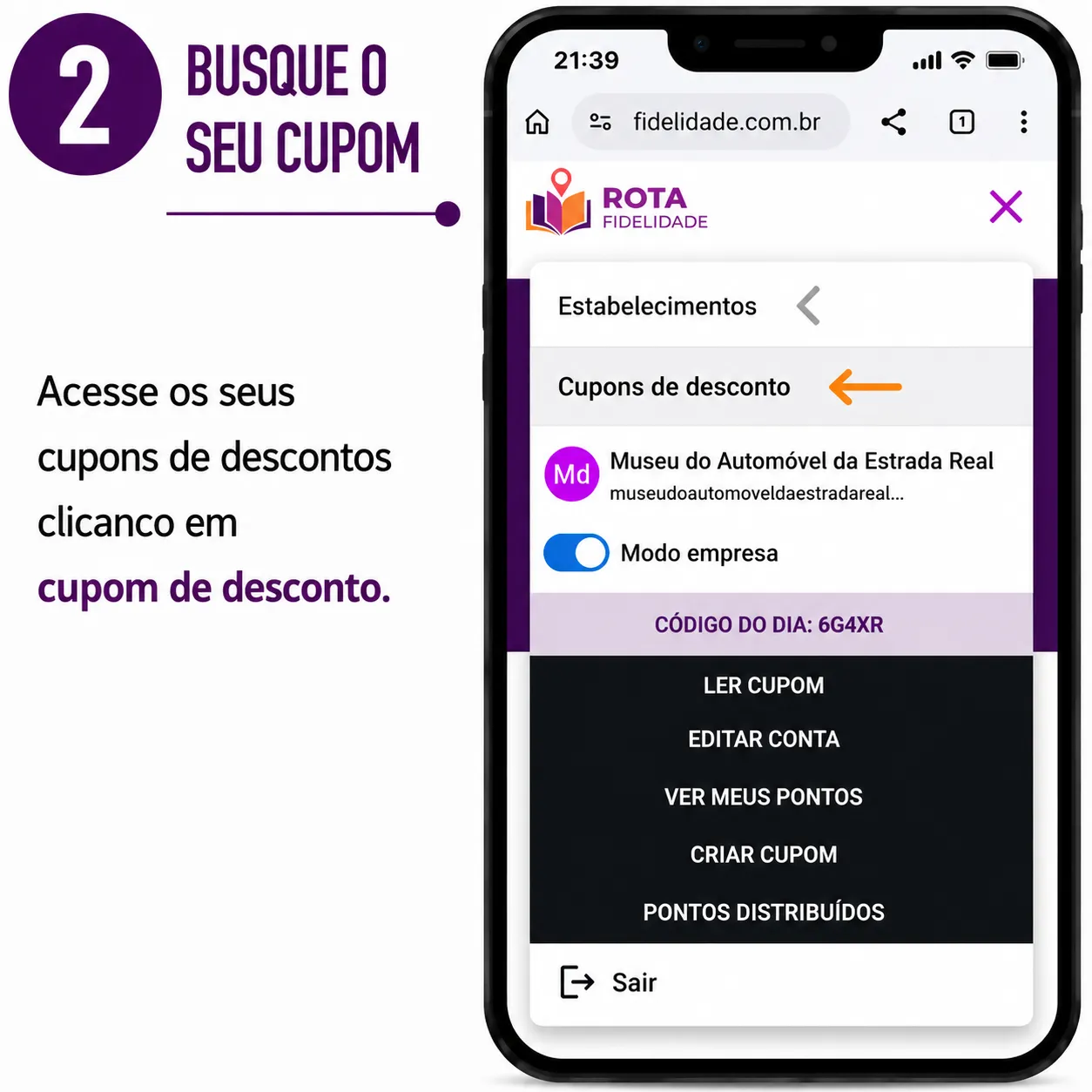 Ative o Modo Empresa