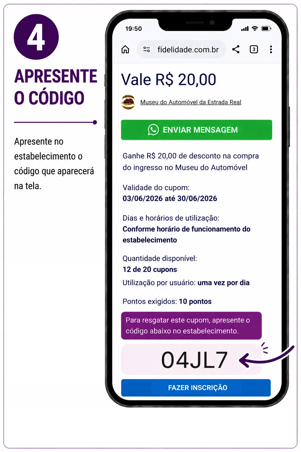 Faça sua inscrição